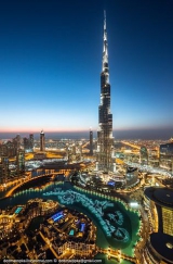 Дубай, Бурдж-Халиф самая высокая башня в мире...